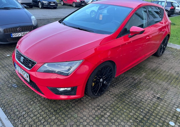 Seat Leon cena 48000 przebieg: 114720, rok produkcji 2014 z Rzeszów małe 172